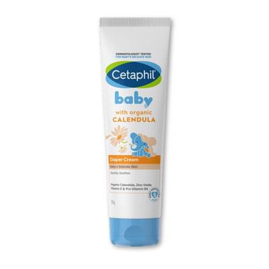 Cetaphil Baby Diaper Cream Calendula giúp chăm sóc và làm dịu da bé (Tuýp 70g)