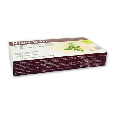 Niệu Bảo hỗ trợ lợi tiểu, giảm tiểu buốt, tiểu rắt (Hộp 20 viên)