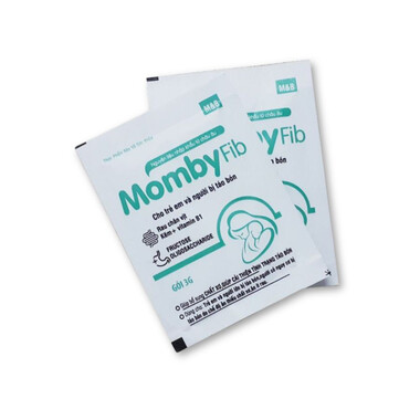 Cốm vi sinh Mombyfib Xanh tiêu hóa, giảm táo bón cho mẹ & bé (Hộp 12 gói)