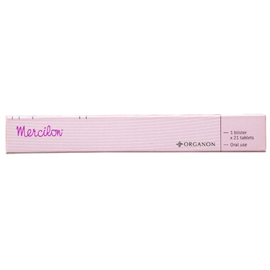 Thuốc tránh thai hàng ngày Mercilon (1 vỉ x 21 viên)