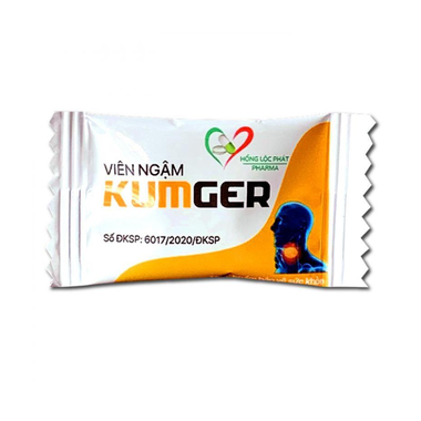 Viên Ngậm Kumger bổ phế, hỗ trợ giảm ho, đau rát họng (Hũ 200v)