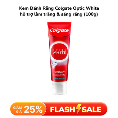 Kem Đánh Răng Colgate Optic White Làm Trắng & Sáng (100g)