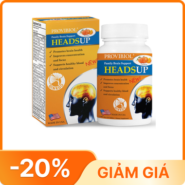 Provibiol Headsup hỗ trợ chức năng não