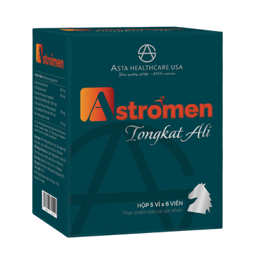 Astromen hỗ trợ tăng cường sinh lực, sinh lý yếu do thận kém (Hộp 30 viên)