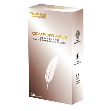 Bao cao su Comfortable Trung Son Care (Hộp 10 cái)