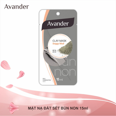 Mặt nạ đất sét Bùn non Avander 15ml