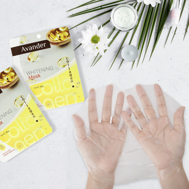 Mặt nạ giấy dưỡng trắng da tinh chất Collagen Avander 25g