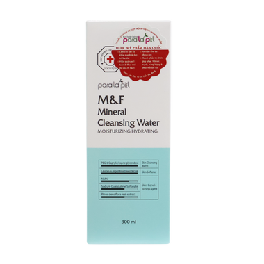 Nước tẩy trang Paralapiel M&F Mineral Cleansing Water (300ml)