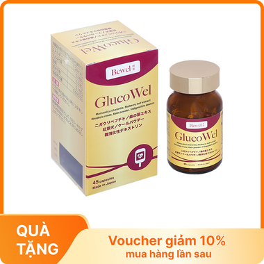 Thực phẩm bảo vệ sức khỏe Bewel Glucowel (45 viên) Thực phẩm bảo vệ sức khỏe Bewel Glucowel (45 viên)