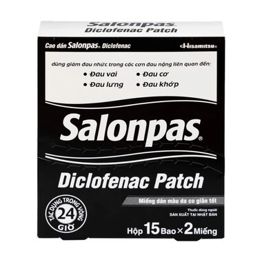 Cao dán Salonpas Diclofenac Patch Hisamitsu