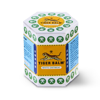 Dầu cù là Tiger Balm White Haw Par giảm đau đầu, nghẹt mũi, côn trùng cắn (30g)