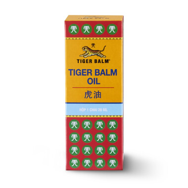 Dầu Tiger Balm Oil Haw Par hỗ trợ giảm đau nhức cơ bắp, đau trật khớp (28ml)