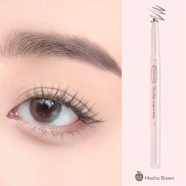 Chì Kẻ Mày Dearmay The Chic Eyebrow Pencil 02 Mocha Brown