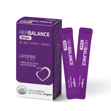 Herbalance Iron Ildong hỗ trợ bổ sung sắt (Hộp 20 gói) Herbalance Iron Ildong hỗ trợ bổ sung sắt (Hộp 20 gói)