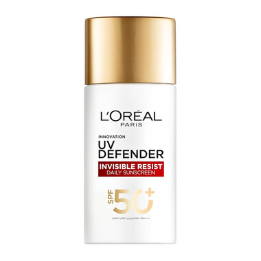 Kem Chống Nắng X20 Thoáng Da Mỏng Nhẹ L'Oreal Paris UV Defender Invisible Resist SPF50+ PA++++ 50ml