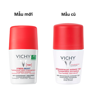 Lăn khử mùi ngăn mồ hôi Vichy Detranspirant Intensif