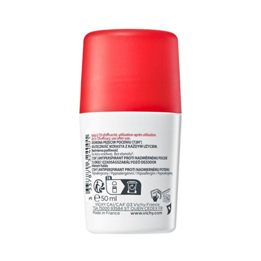 Lăn khử mùi ngăn mồ hôi Vichy Detranspirant Intensif
