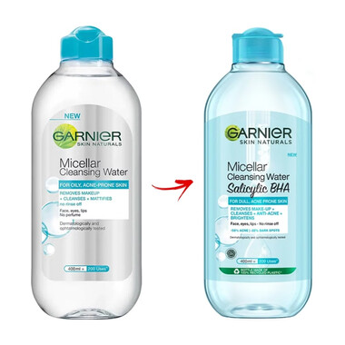 Nước Tẩy Trang Garnier Skin Naturals Micellar Cleansing Water Oil (400ml)