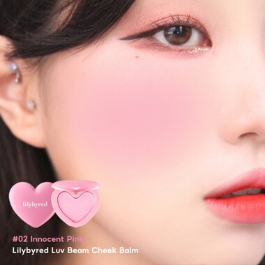 Phấn Má Kem Lilybyred Luv Beam Cheek Balm 02 Innocent Pink