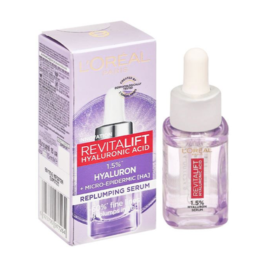 Serum L'Oreal Hyaluronic Acid Cấp Ẩm Sáng Da 15ml