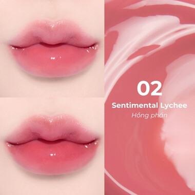 Son bóng Lilybyred Bloody Liar Coating Tint 02 Sentimental Lychee