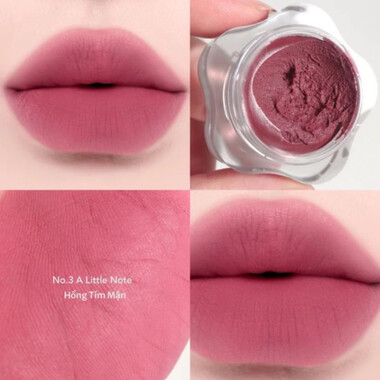 Son Hũ Bùn Dearmay Pure Falling Mood Lip PotNo. 03 A Little Note