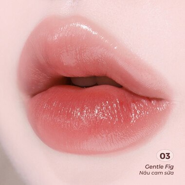 Son nhung lì Lilybyred Balming Dewy Tint 03 Gentle Fig