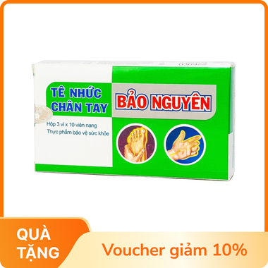 Thực phẩm bảo vệ sức khỏe tê nhức chân tay Bảo Nguyên (30 Viên)
