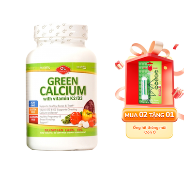 Thực phẩm bảo vệ sức khỏe Green Calcium (100 viên)