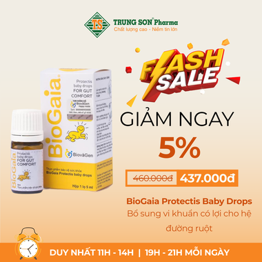 Thực phẩm bảo vệ sức khỏe BioGaia Protectis Baby Drops (5ml)