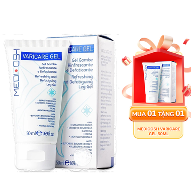 Gel Medicosh Varicare hỗ trợ giảm các triệu chứng suy giãn tĩnh mạch chân (50ml)