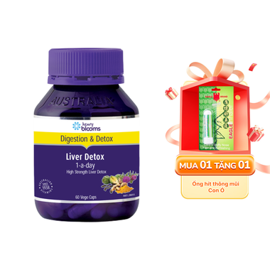 Thực phẩm bảo vệ sức khỏe Liver Detox 1-A-Day (60 viên)
