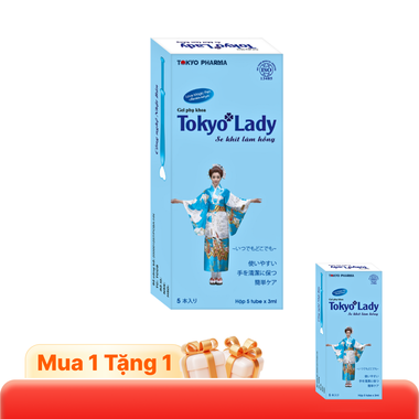 Gel Phụ khoa Tokyo Lady (Hộp 05 tuýp)