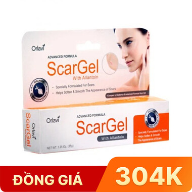 Orlavi ScarGel hỗ trợ làm mờ sẹo (35g)