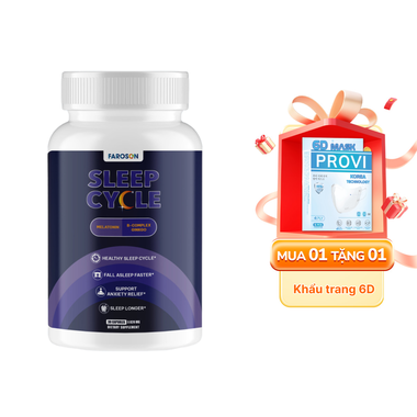 Thực phẩm bảo vệ sức khỏe Faroson Sleep Cycle (Hộp 30 viên)