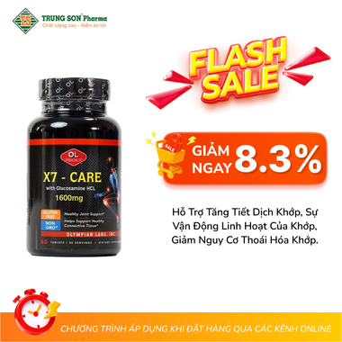 Thực phẩm bảo vệ sức khỏe X7-Care (60 Viên)