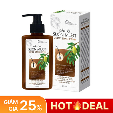 Dầu Gội Suôn Mượt Cuộc Sống Xanh 250ml