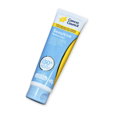 Cancer Council Sensitive Sunscreen SPF50+ Kem chống nắng cho da nhạy cảm (110ml)