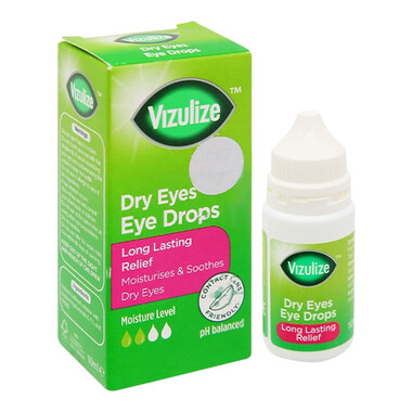 Dung dịch nhỏ mắt Vizulize giảm khô mắt chai 10ml
Dung dịch nhỏ mắt Vizulize giảm khô mắt chai 10ml