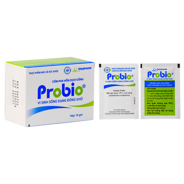 Men vi sinh Probio Imexpharm hộp 14 gói hỗ trợ cân bằng hệ vi sinh đường ruột