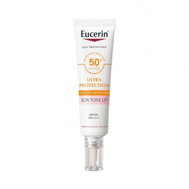 Combo Tinh chất chống nắng nâng tông Eucerin Sun Tone Up 30ml tặng Nước tẩy trang cho da nhạy cảm DERMTO MICELLA 200ml
