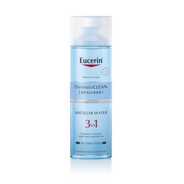 Combo Tinh chất chống nắng nâng tông Eucerin Sun Tone Up 30ml tặng Nước tẩy trang cho da nhạy cảm DERMTO MICELLA 200ml