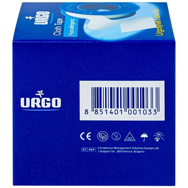 Băng keo lụa có độ dính cao Urgo Syval (5cm x 5m)