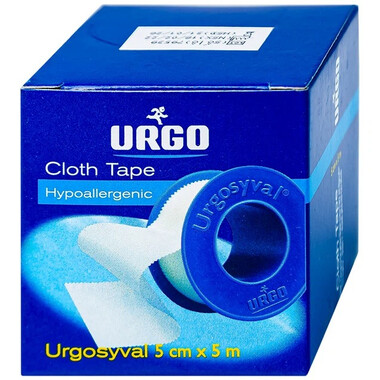 Băng keo lụa có độ dính cao Urgo Syval (5cm x 5m)