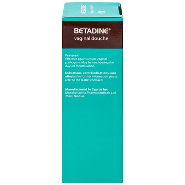 Thuốc Betadine vaginal hỗ trợ điều trị nhiễm khuẩn âm đạo chai 125ml