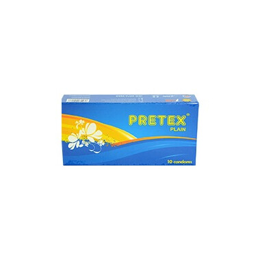 Bao cao su Pretex Plain hộp 10 cái
