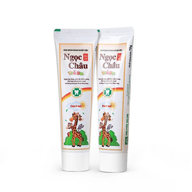 Kem đánh răng dược liệu Ngọc Châu ngừa sâu răng cho trẻ em (70g)