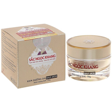 Kem dưỡng sáng da mờ nám ban đêm Sắc Ngọc Khang (10g)