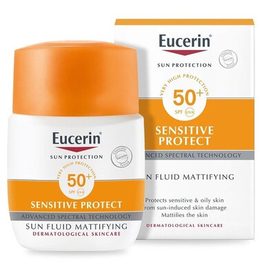 Kem chống nắng Eucerin Sun Fluid Mattifying Spf 50+ (50ml)