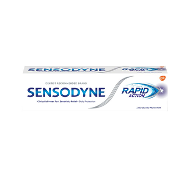 Kem đánh răng Sensodyne Rapid Action giảm nhanh ê buốt tuýp 100g